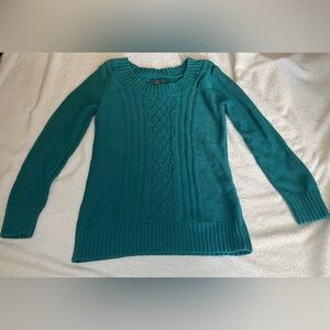 Teal Knit chunky Women's Sweater Apt 9 size L